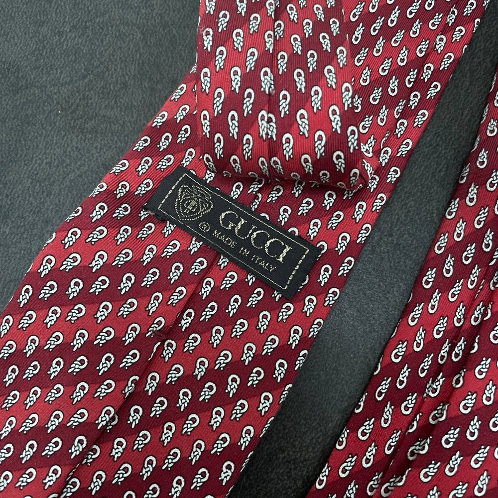 Gucci Silk Men's Tie - Picture 5 of 8